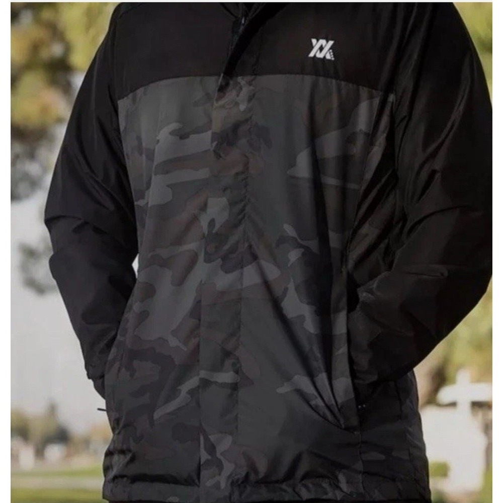 Dixxon Flannel Company Camo Windbreaker Rain Tundra Jacket Mens 3XL NWT